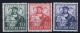 Germany Bi Zone 1949  Mi 103 - 105 MNH/** - Mint