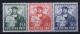 Germany Bi Zone 1949  Mi 103 - 105 MNH/** - Mint