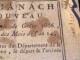 Almanach Nouveau, Calendrier , 1806, Format  10X12 , LIMOGES  Et Hte Vienne - Petit Format : ...-1900