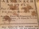 Almanach Nouveau, Calendrier , 1806, Format  10X12 , LIMOGES  Et Hte Vienne - Tamaño Pequeño : ...-1900