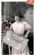 [DC3034] CPA - DONNA CON TELEGRAMMA - Viaggiata - Old Postcard - Donne