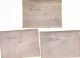 1923 - NOAILLAC - VILLAGE - GIRONDE - LOT DE 3 PHOTOS 8.5 X 6 CM - Lieux