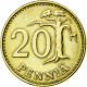 Monnaie, Finlande, 20 Pennia, 1980, SUP, Aluminum-Bronze, KM:47 - Finlande