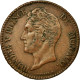 Monnaie, Monaco, Honore V, 5 Centimes, Cinq, 1837, Monaco, TTB, Cuivre, KM:95.2a - Charles III.