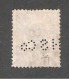 Perfin Australia Queensland Stanley Gibbons AU-QU 234  HS Co  Howard Smith Company Limited - Used Stamps