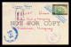 PANAMA HONDURAS DOMINICANA 3 QSL CARD TO URUGUAY SOUTH AMERICA W/STAMPS  FISH UPU (W4_3129) - America (Other)