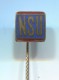 NSU - Car Auto Automotive, Vintage Pin  Badge, Enamel - Audi