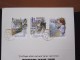 SHANA TOVA PHILATELIC SERVICE NEW YEAR CARD 2012 TOURISM ORIGINAL CACHET AIR MAIL POST STAMP  LETTER ENVELOPE ISRAEL - Etiketten Van Hotels