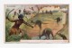 CHROMO Denin Peinture Vitrerie Paris Pays Australie Boomerang Aborigènes Kangourous - Autres & Non Classés