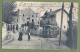 CPA Dos Simple Peu Courante - RHONE- SAINT SYMPHORIEN SUR COISE - ARRIVEE DU TRAMWAY - Belle Animation - F. Badoil édit. - Saint-Symphorien-sur-Coise