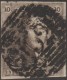 Belgique 1849 COB 1, 10 C Épaulette. Apparemment P 152, Usage Tardif De Plaschendaele - Oblitérations à Barres: Perceptions