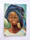 Carte Postale Ancienne : NIGERIA : African Beauty, Stamp 1975 - Nigeria