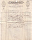 DROME - CHATEUNEUF DE MAZENC -8 SEPTEMBRE 1874 - CERES N°60 OBLITERATION GC935 - ENTETE PLAISANCE MARCHAND DRAPIER - 1849-1876: Période Classique