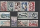 FRANCE - LOT DE 12 TIMBRES OBLITERES - COTE YT : 8.45&euro; - 1954 - Collections