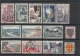 FRANCE - LOT DE 13 TIMBRES OBLITERES - COTE YT : 7.35&euro; - 1954 - Collections