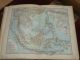 India Asia Sumatra Siam Burma Taiwan Borneo Philippines Java Timor Cambodia Singapur Map 47x39 Cm ~1882 - Geographical Maps