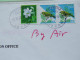 Japan 1998 Cover To England - Birds - Flower - Briefe U. Dokumente