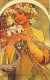 #BV1324  MUCHA ALPHONSE POSTCARD UNUSED REPRINT OF EPOCH. - Mucha, Alphonse