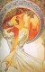 #BV1329 MUCHA ALPHONSE POSTCARD UNUSED REPRINT OF EPOCH. - Mucha, Alphonse