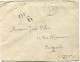 REUNION LETTRE RECOMMANDEE AVEC AFFRANCHISSEMENT AU VERSO DEPART SAINTE-SUZANNE 1-4-32 REUNION POUR LA FRANCE - Lettres & Documents