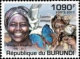 BURUNDI 2011 African Personalities 4 Values Set + Miniature Sheet MNH - Ungebraucht