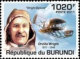 BURUNDI 2011 FAMOUS AVIATORS   4 Values Set + Miniature Sheet MNH - Unused Stamps