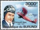 BURUNDI 2011 FAMOUS AVIATORS   4 Values Set + Miniature Sheet MNH - Unused Stamps