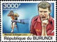 BURUNDI 2011 TABLE TENNIS  4 Values Set + Miniature Sheet MNH - Ongebruikt