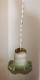 Lampara Con Tulipa De Cristal Estilo Modernita Art Deco - Art Deco Lamp - Lámparas Y Arañas