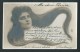 Femme Aux Très Longs Cheveux. Véritable Photo NPG 117.   Voyagée En 1902.  2 Scans. - Femmes