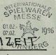 Germany ,  Allemagne , 1996 , Meter , Ema , Slogan , International Toy Fair , Foire Internationale Du Jouet ,Rahel Hense - Marionetten