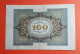 Billet/Allemagne 100 Mark Reichsbanknote / 1 Novembre 1920 Voir Photos - 100 Mark