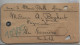 1918 Helvetia 108 + 115 - Paketanhänger - Cachet: Morges - Lettres & Documents