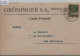 1923 Tell 153 - Carte Postale - Cachet: Binningen - Gröninger S.A. Aluminium & Metallwarenfabrik - Briefe U. Dokumente