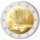 Andorra 2 Euro 2015 (2016) "Customs Union With EU" BiMetallic BU - Andorra