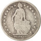 Monnaie, Suisse, Franc, 1876, Bern, B+, Argent, KM:24 - Altri & Non Classificati