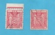 NEW ZEALAND  N° 63 (o) (YT)  2 TIMBRES FISCAUX-POSTAUX  COTE 10 EUROS Photos R/V - Postal Fiscal Stamps