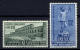 Italia Repubblica 1950 Unesco Sass.618/9 **/MNH VF/F - 1946-60: Neufs