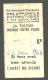 Ticket Pesée Bascules Automatiques N° 9 Locomotive 160-A Région S O 1940 - Other & Unclassified