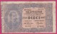 10 LIRE 29-07-1918 UMBERTO I, N°3013, Giu.Dell'Ara / Porena - Italia – 10 Lire