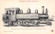 Les Locomotives - Angleterre -  Machine Du Chemin De Fer Du Natal (Voyageurs Et Marchandises) N°59 - Trains