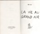 LIVRE De POCHE LA VIE AU GRAND AIR REISER EDITIONS DU SQUARE COLLECTION FOLIO  1975 Livre De Dessins BD - Reiser