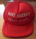 Make America Great Again ! Hat Donald Trump 2016 From Donald Trump FINAL Rally In Grand Rapids, Michigan, Nov.7 / 2016 - Baseball-Caps