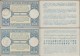 Grande-Bretagne 1947 Et 1950. Deux Coupons-réponse, Respectivement à 6 Et 8 D. Modification Des Langues - Altri & Non Classificati