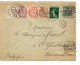 Entier CL 15 Surchargé Taxe Réduite à 0,10 C +TP C.Condé (Nord) 22/12/1908 V.St.Ghislain C.d'arrivée PR3275 - Enveloppes Types Et TSC (avant 1995)