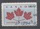 Canada 1964. Scott #417 (U) Three-Maple-Leaf Emblem (Canadian Unity) - Usati