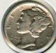 Etats-Unis USA 10 Cents 1935 Argent KM 140 - 1916-1945: Mercury (kwik)