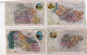 LOT DE 35 CARTES "LES DEPARTEMENTS " Edition De La CHOCOLATERIE D'AIGUEBELLE - 5 - 99 Postales