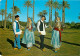 Folklore Dance, Libya Postcard Posted 1964 Stamp - Libye