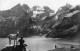 KANDERSTEG &#8594; Öschinensee, Knabe Mit Geiss Vor Der Blümlisalp 1937 &#9658;Hotelstempel &#9668; - Kandersteg